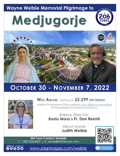 Weible October Flyer One Page with Fr Dan for print fedex any airport copy