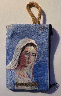 Our Lady of Medjugorje Rosary Zippered Pouches